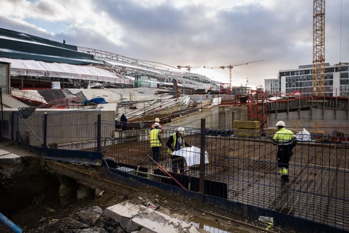 4 Gare Nord chantier janvier 2018