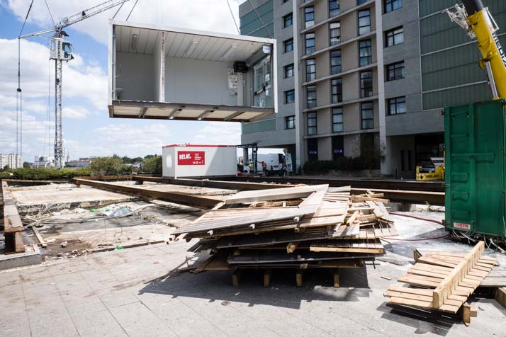 8 Gare Sud demontage Accueil Korrigo juillet 2018