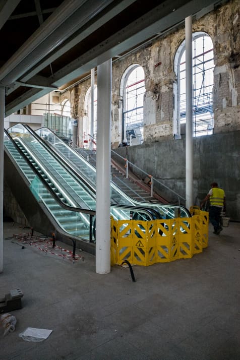 6 Gare Nord murs ancienne gare septembre 2018