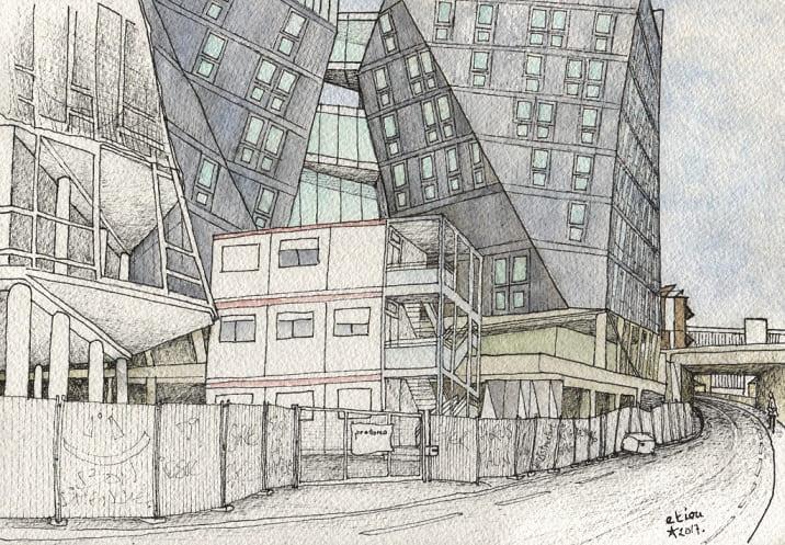 Les croquis urbains d'Etiou